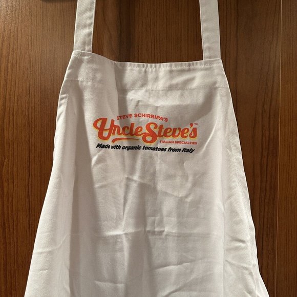 Steve Schirripa's The Sopranos Apron Uncle Steve's Bobby Baccalieri White Rare - Picture 1 of 7